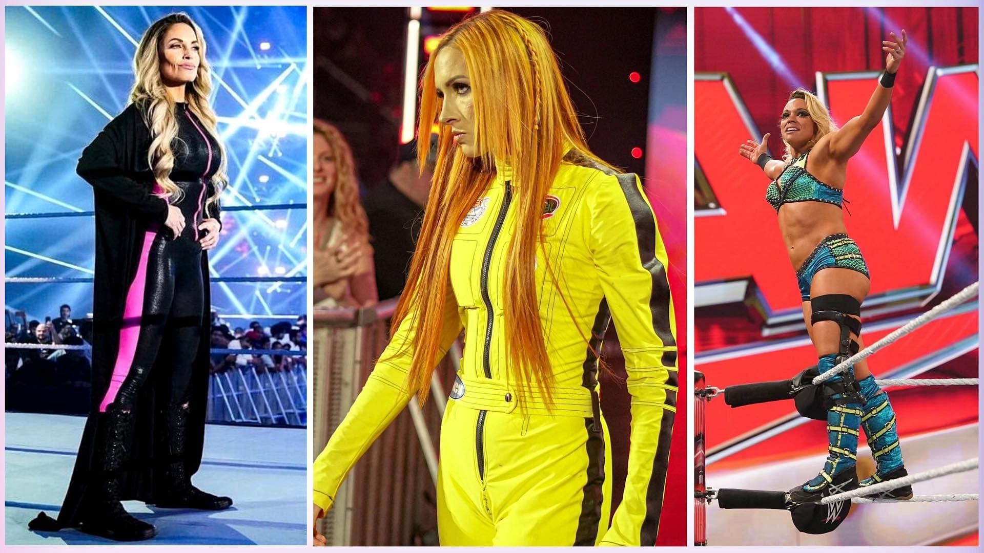 Becky Lynch is battling Trish Stratus &amp; Zoey Stark in WWE
