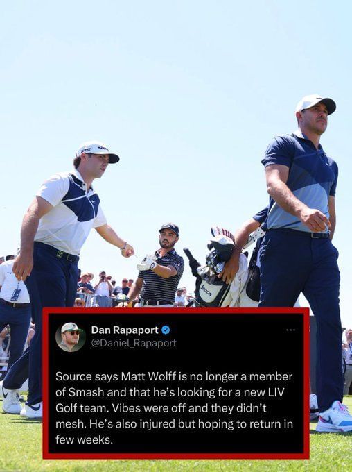 matthew wolff nike golf shoes rainbow