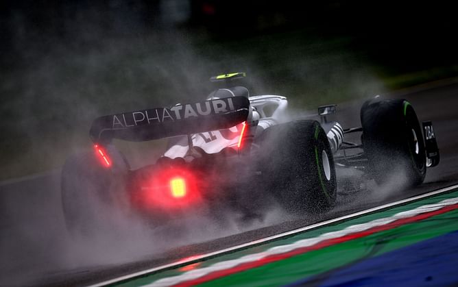 AlphaTauri release team message following flooding in the city of Faenza