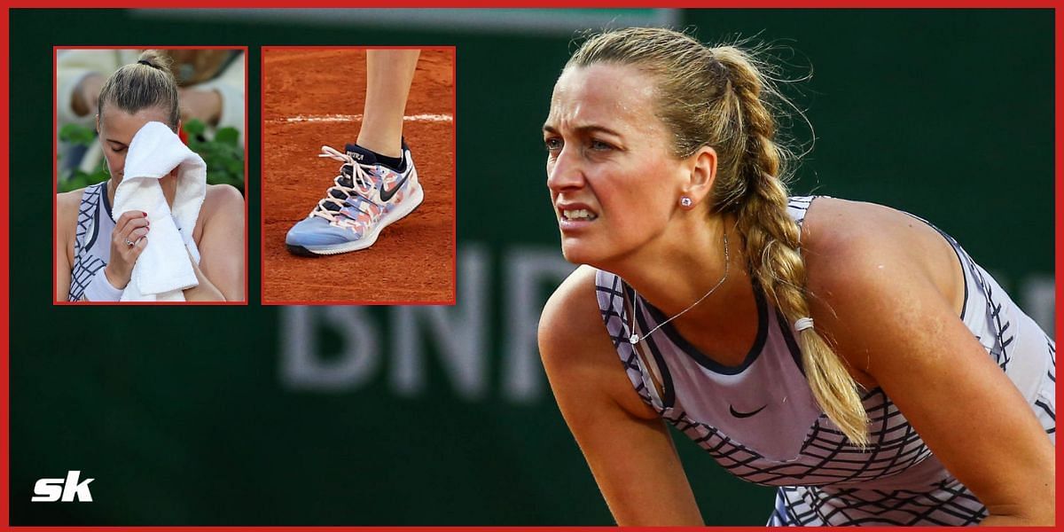 Petra Kvitova opened up on her foot injury after her French Open exit.