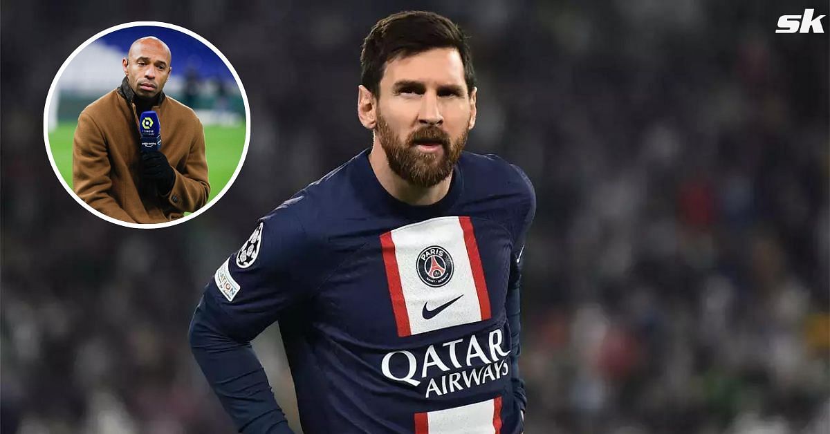 Thierry Henry disagrees with PSG fans booing Lionel Messi.