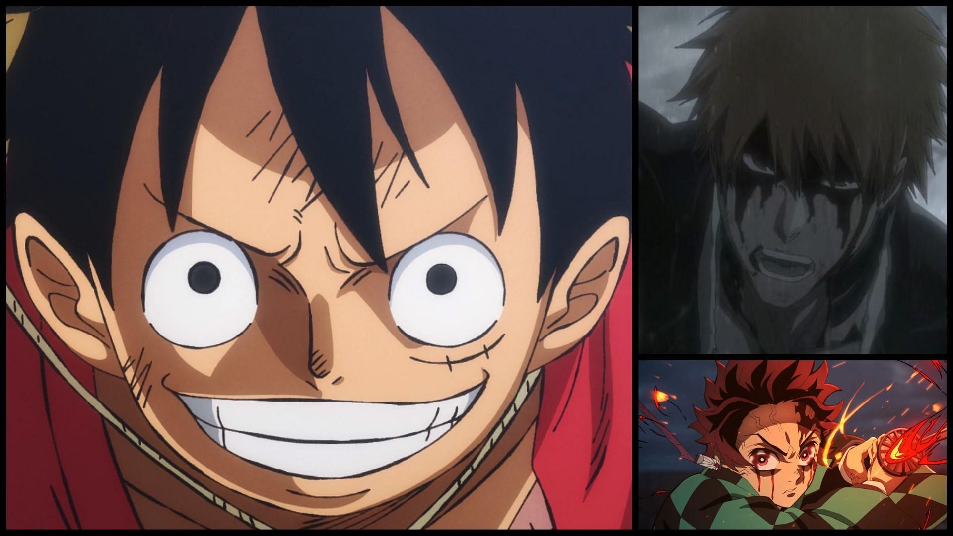 Ratings- Attack on Titan / One Piece / Bleach
