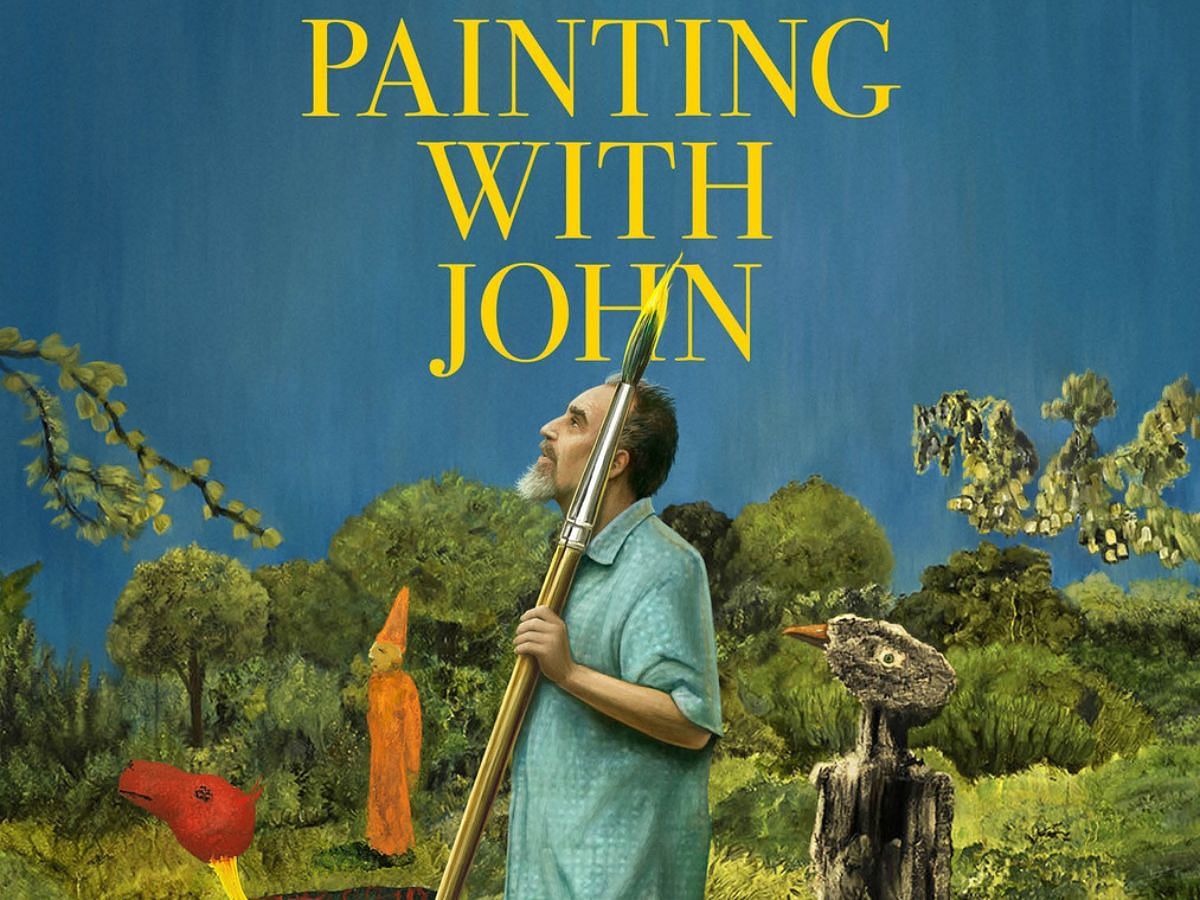 A promotional poster for Painting with John on HBO (Image via HBO)