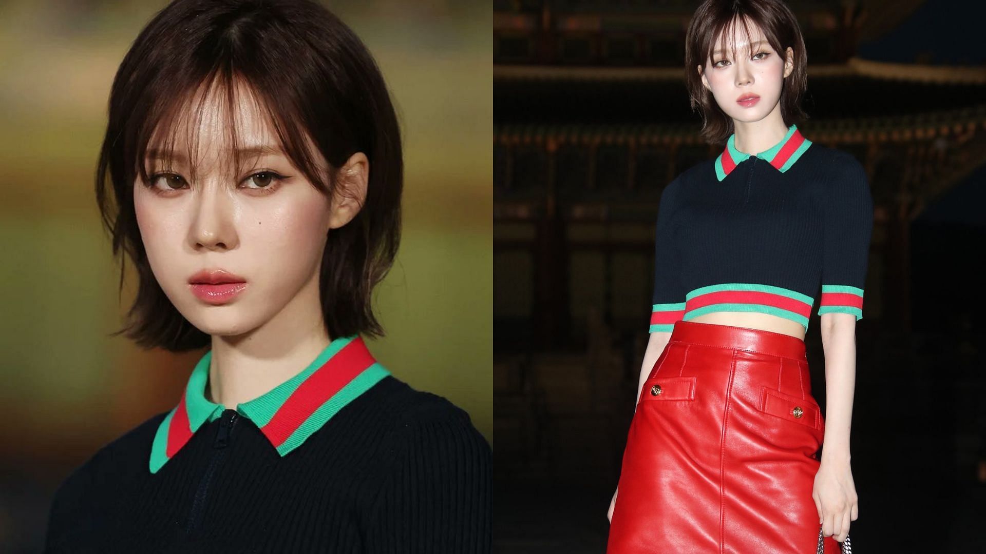 aespa&#039;s Winter at the Gucci Cruise event (Image via News 1)