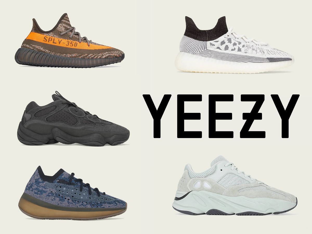 Adidas is launching many Yeezy footwear designs on May 31 (Image via Sportskeeda)