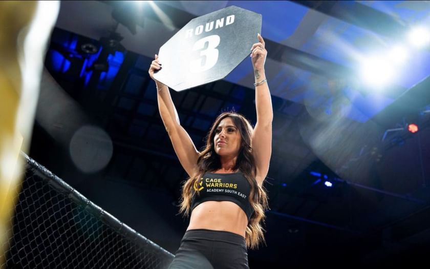 MMA ring girl Ring girl Katie Gunn shares why she's adamant about