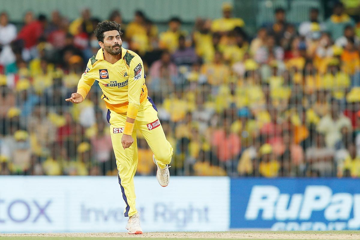 Ravindra Jadeja in action (Image Courtesy: Twitter/IPL)