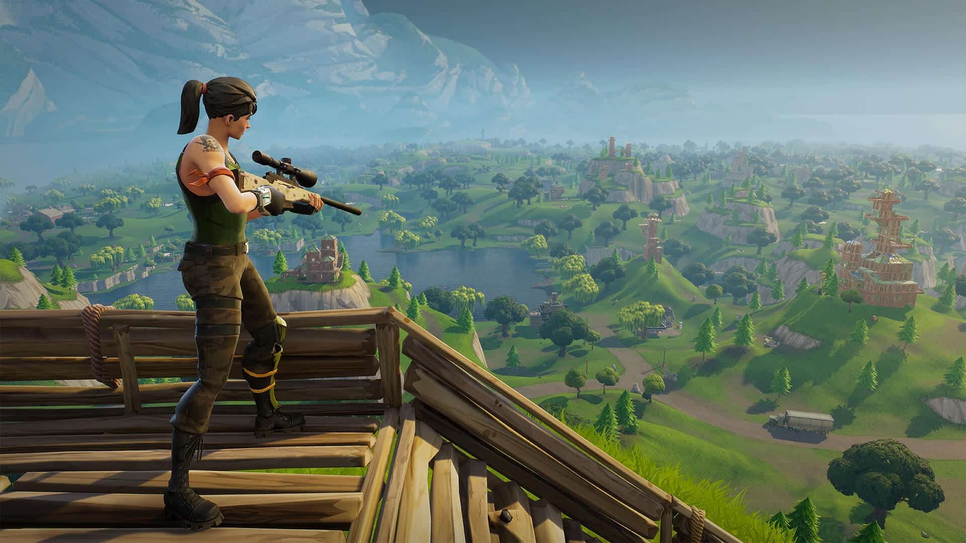 Players who&#039;ve played since the early days of Fortnite have high account levels (Image via Epic Games)