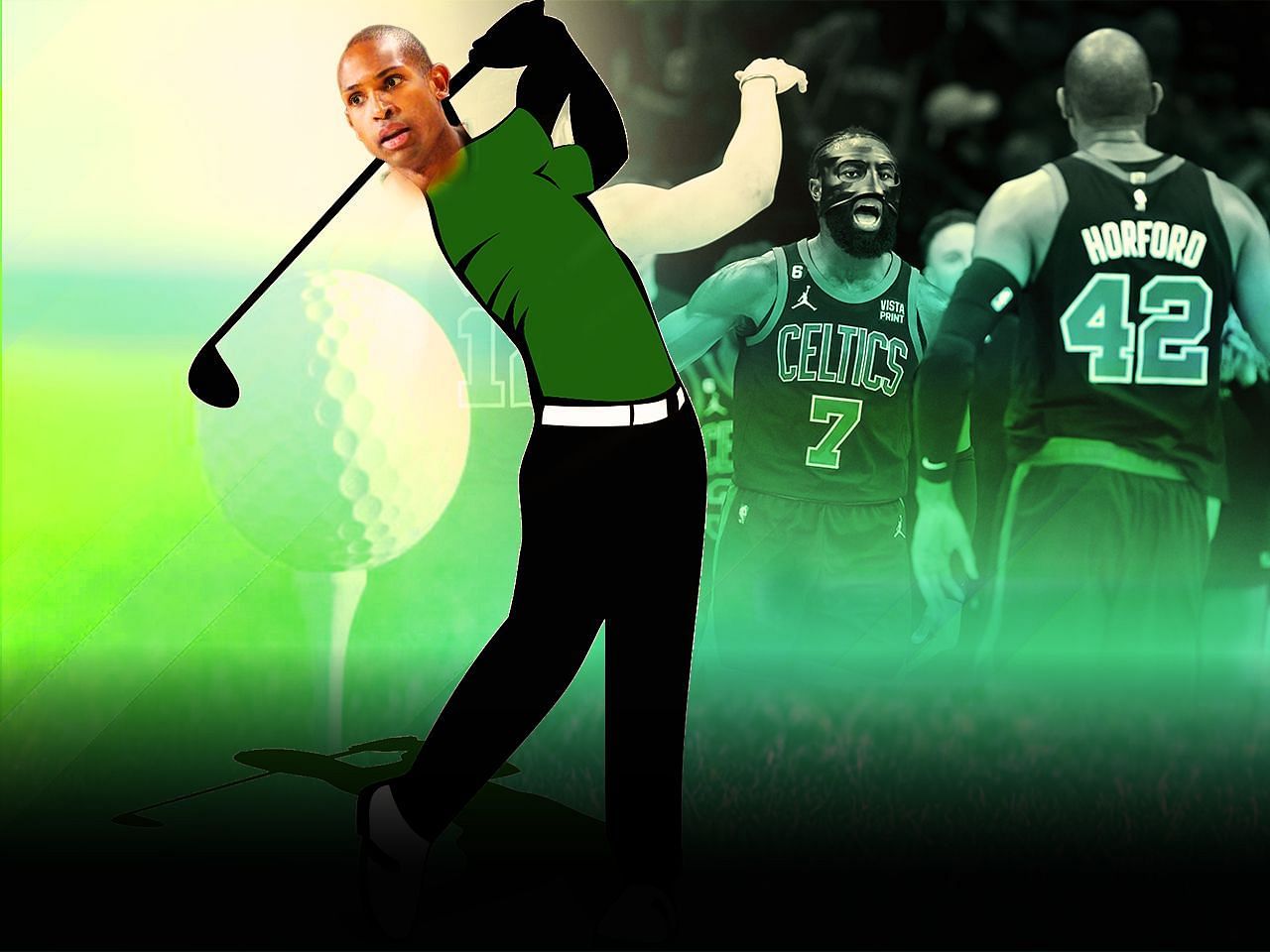 The embattled Boston Celtics, led by Al Horford, decided to play golf before Game 4 of the Eastern Conference Finals against the Miami Heat.