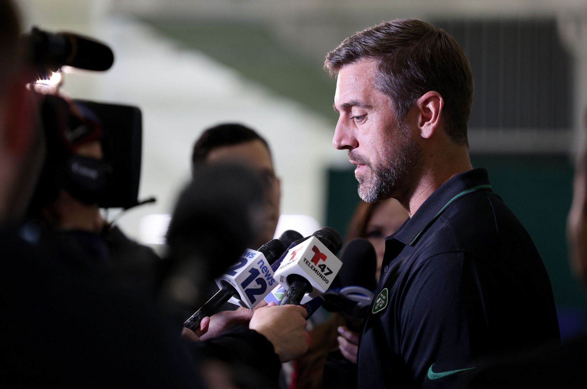 New York Jets Introduce Quarterback Aaron Rodgers