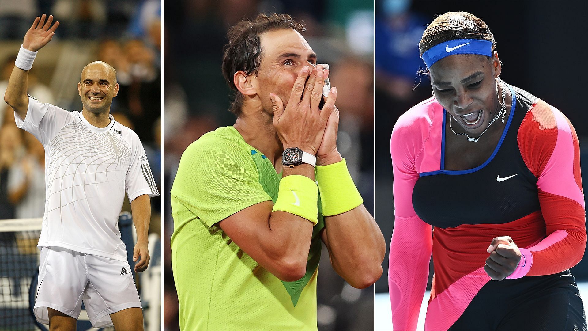 Tennis players who battled health issues and won important trophies