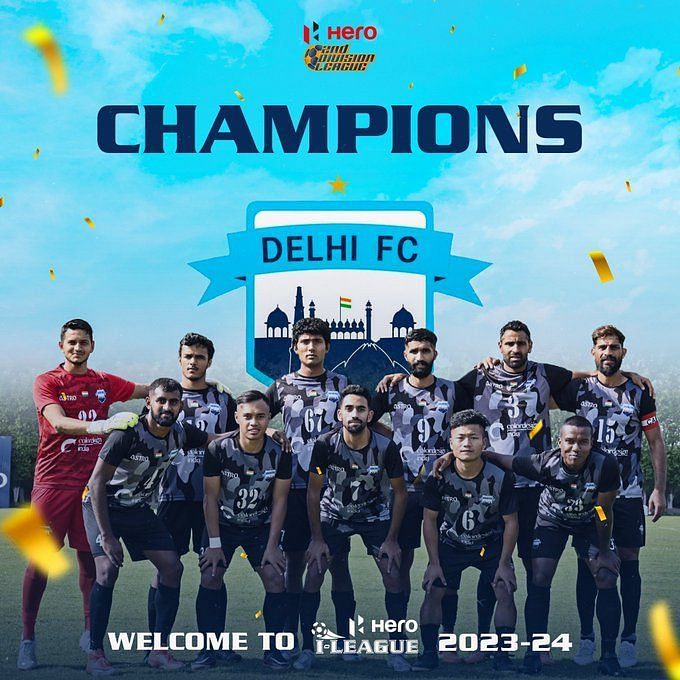 Delhi FC crowned Hero 2nd Division champions, earn promotion to Hero I- League