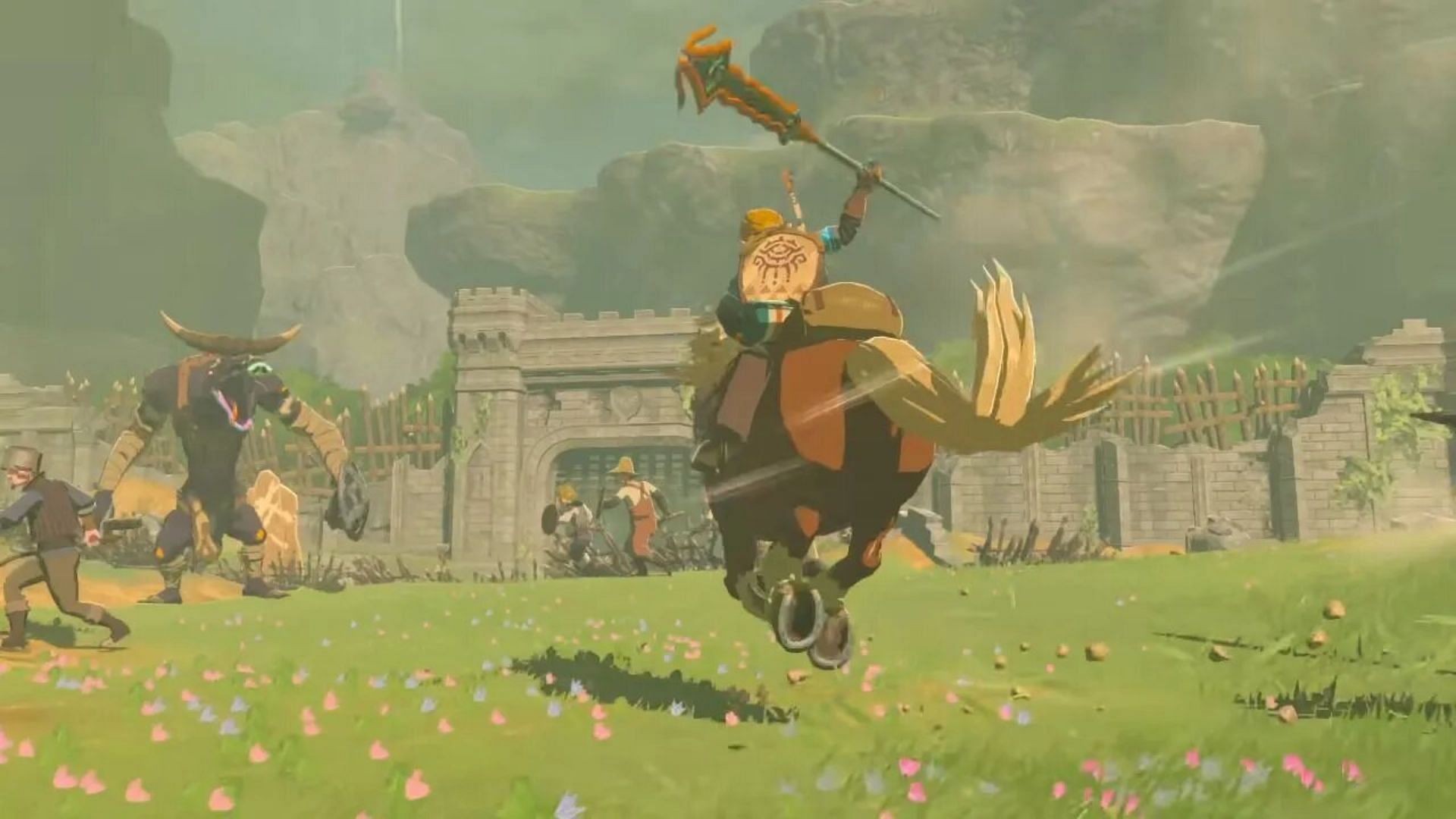 How to tame horses in Tears of the Kingdom (Image via Nintendo)