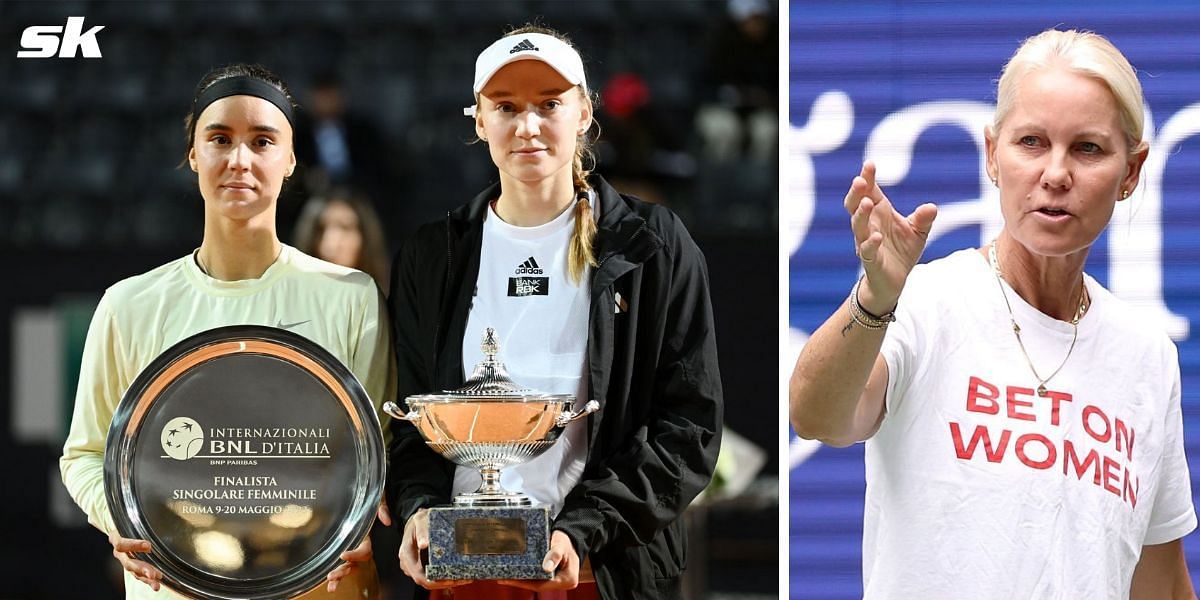 Elena Rybakina lifts Italian Open as Anhelina Kalinina retires in tears, Tennis