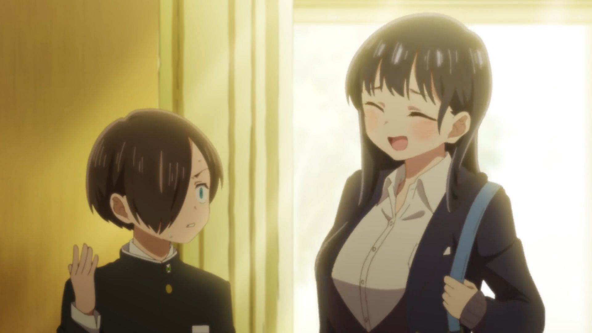Ichikawa and Yamada as seen in the anime (Image via Shin-Ei Animation)