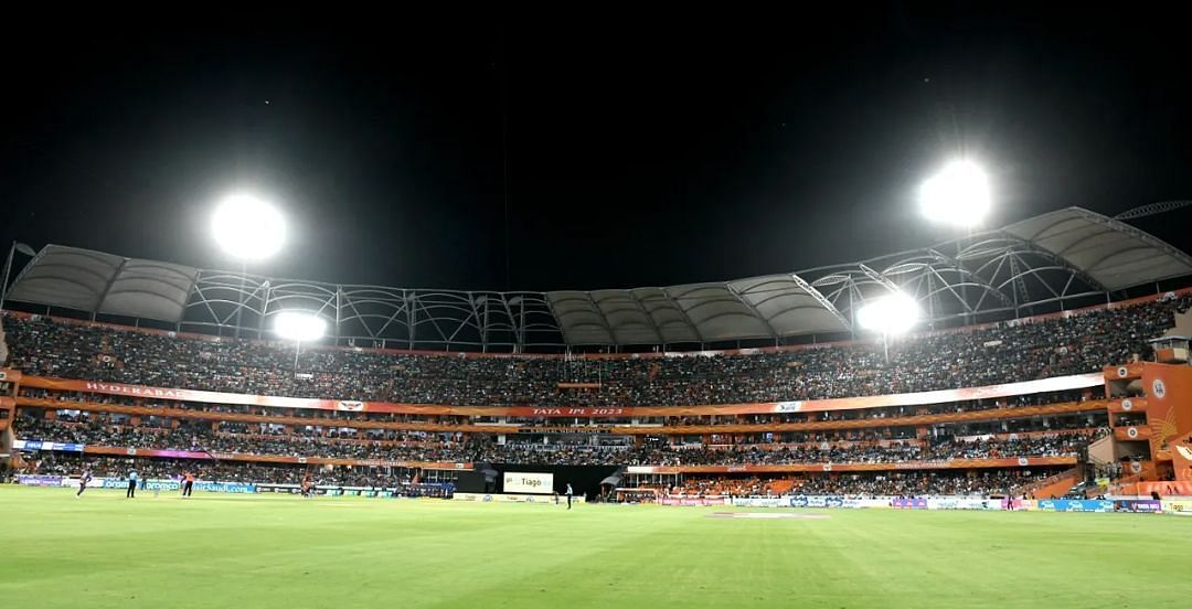 Rajiv Gandhi International Stadium in Hyderabad [IPLT20]