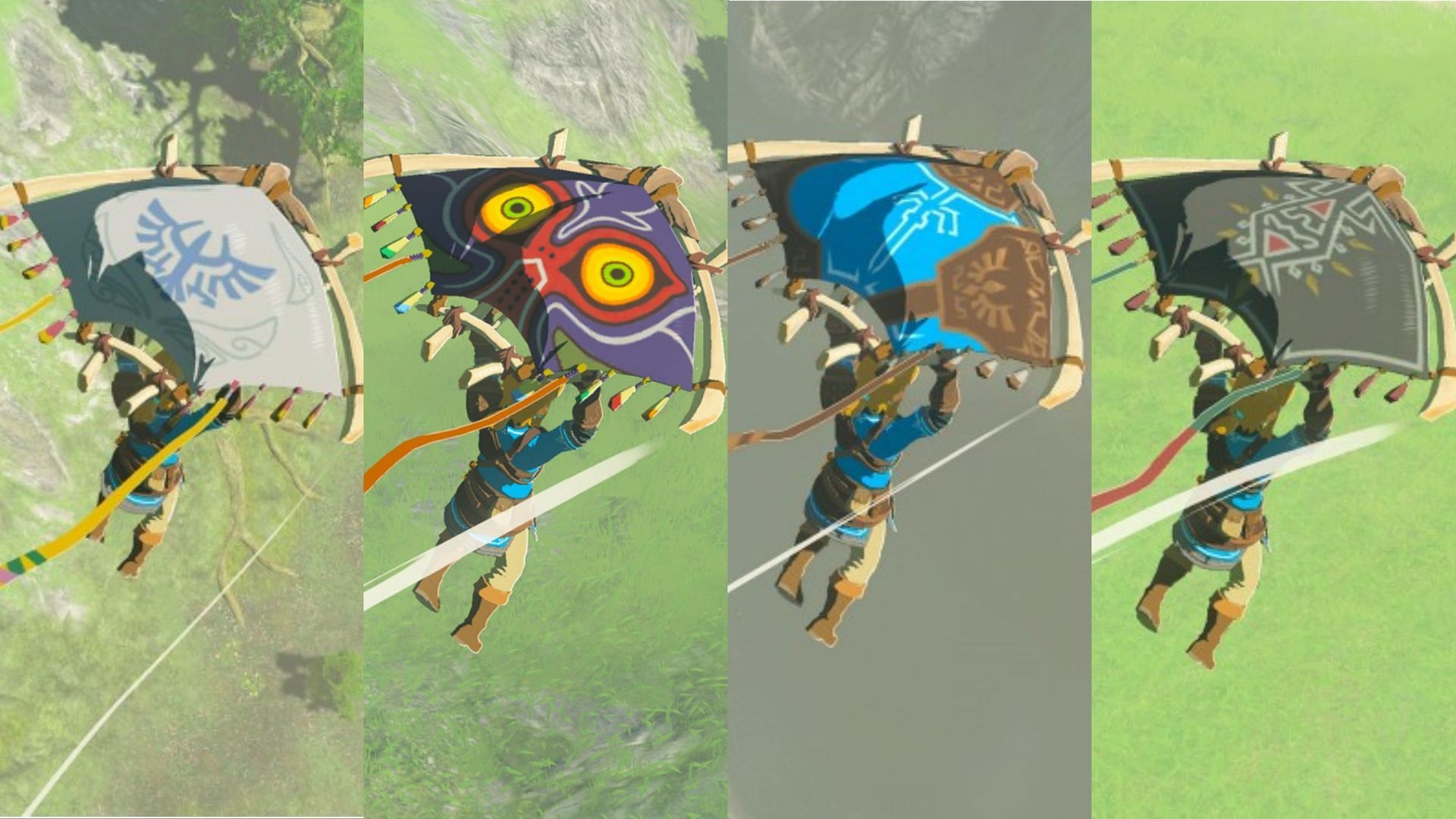 Link Takes Flight Again At The Official Zelda Tears Of The Kingdom Site