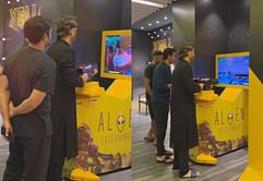 [WATCH] MS Dhoni and his CSK teammates get together for a gaming and dinner night on the weekend