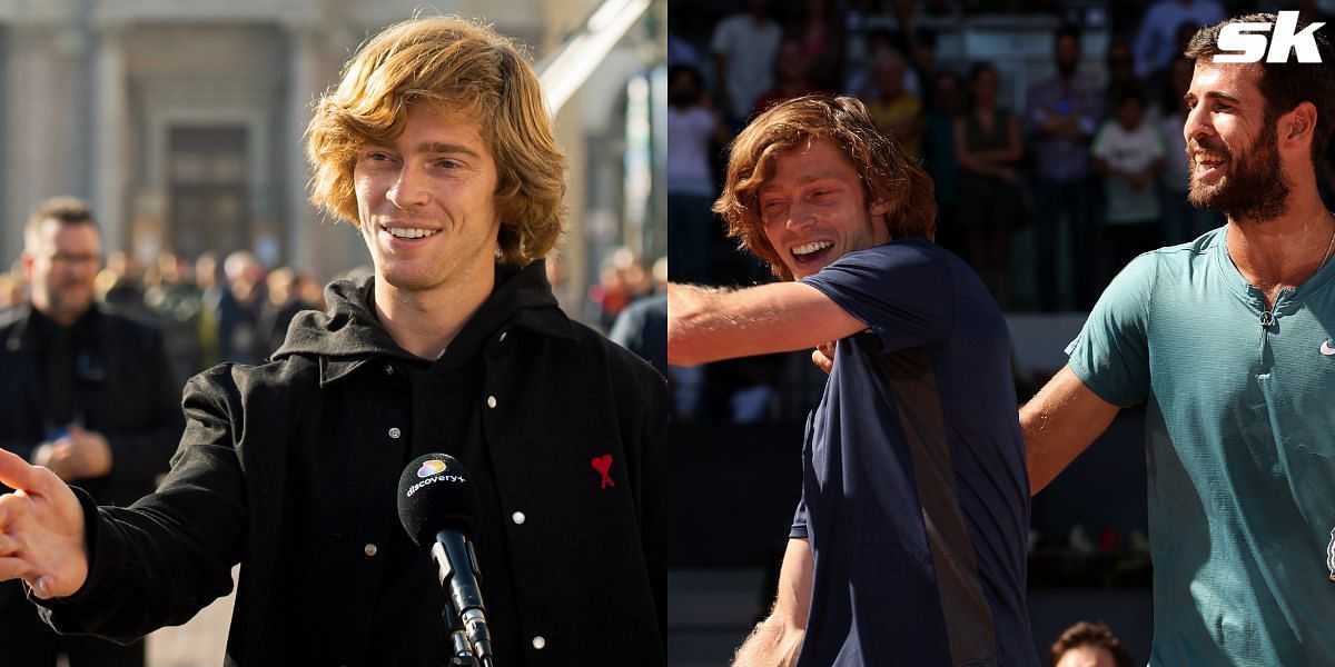 Andrey Rublev and Karen Khachanov won the 2023 Madrid Open doubles title
