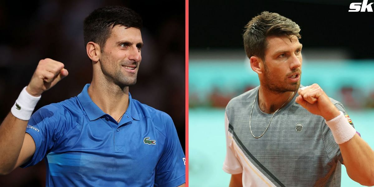 Italian Open 2023: Cameron Norrie hits Novak Djokovic with an