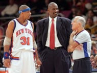Williams (middle) spent 18 years in the NBA