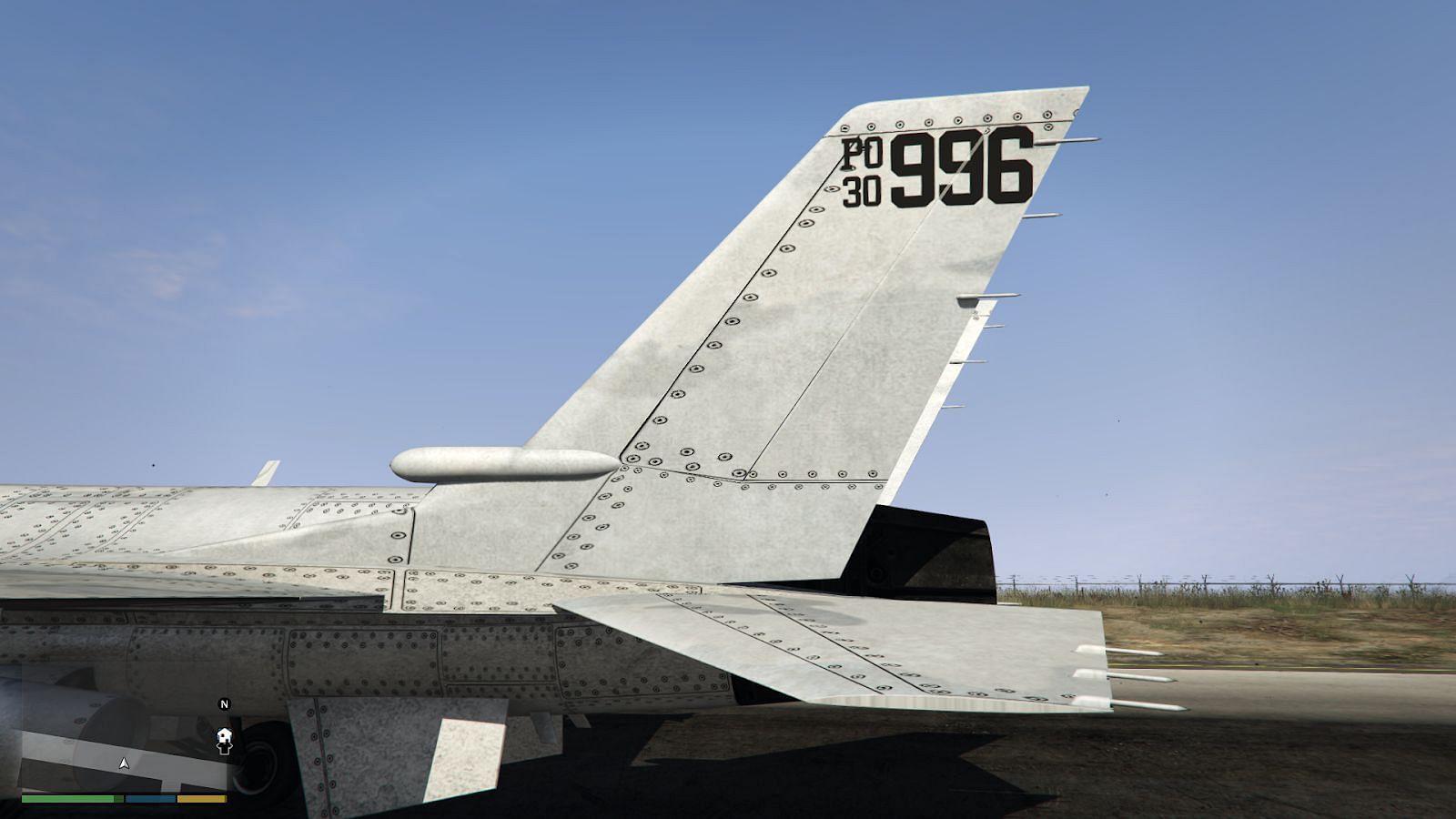 JoBuilt P-996 LAZER GTA 5 - screenshots, descrição e especificações do avião