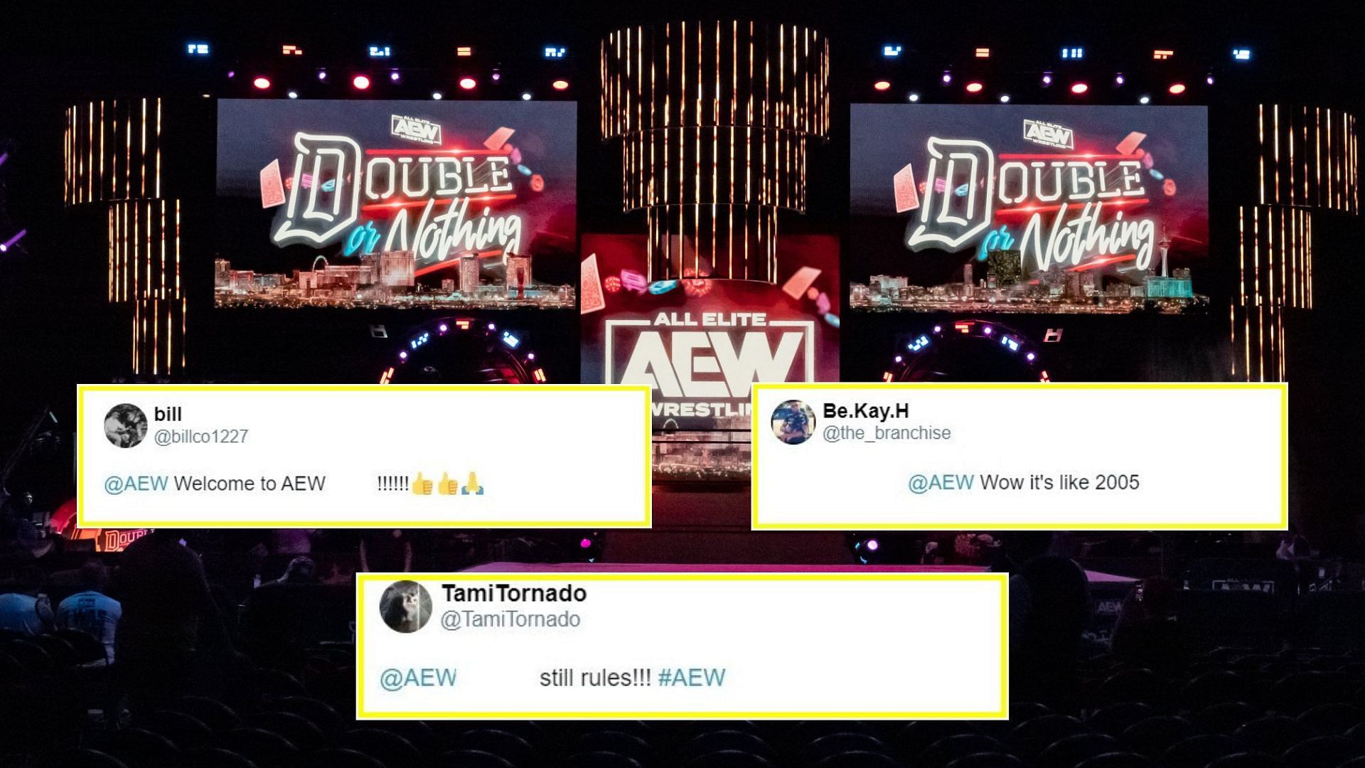 AEW Double or Nothing takes places at T-Mobile Arena