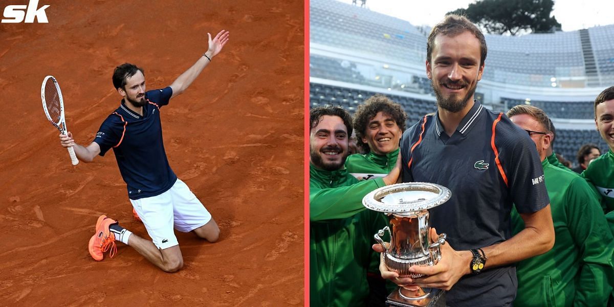 Daniil Medvedev wins his first Masters title on the red dirt of Rome