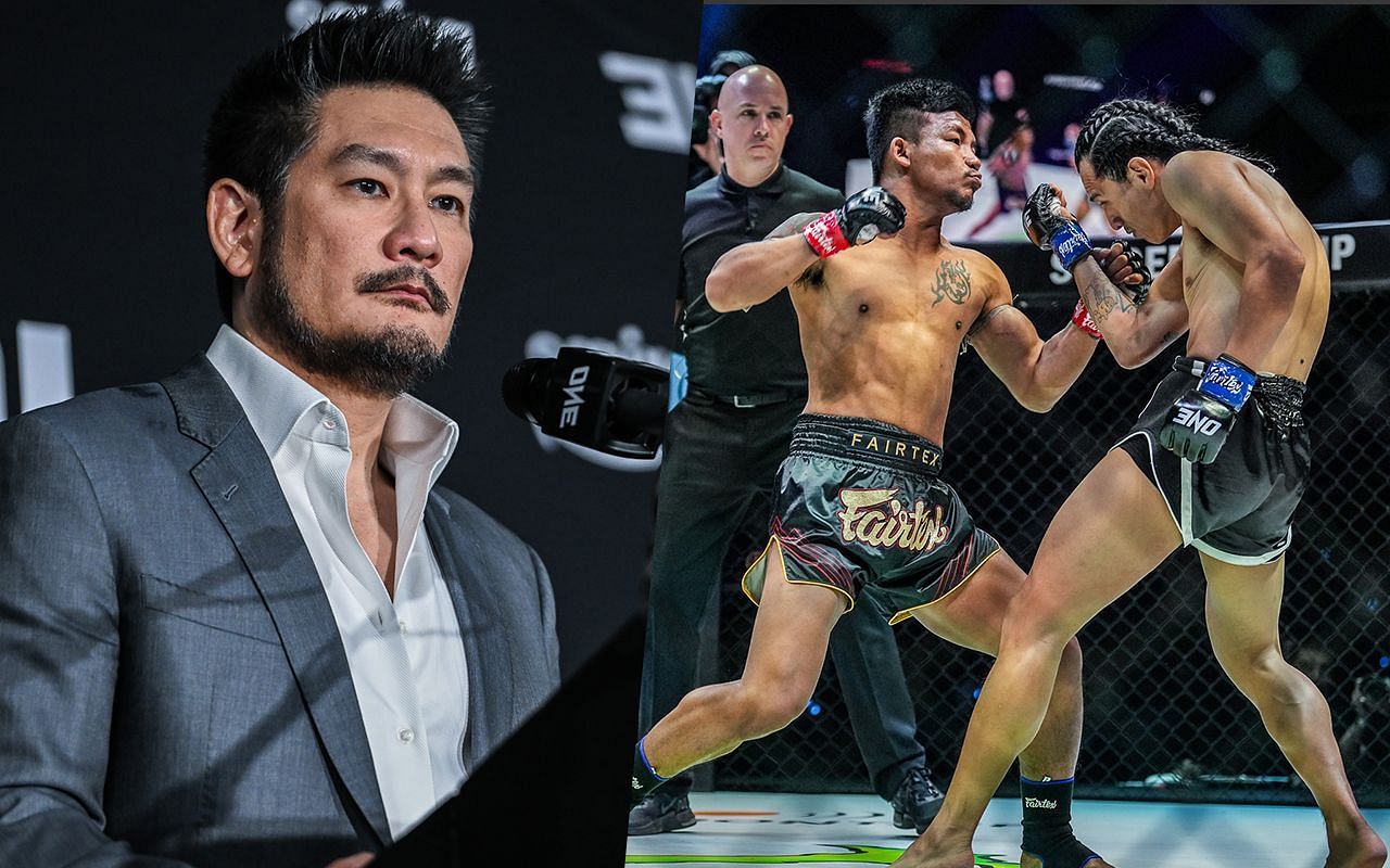 Chatri Sityodtong and Rodtang Jitmuangnon - Photo by ONE Championship