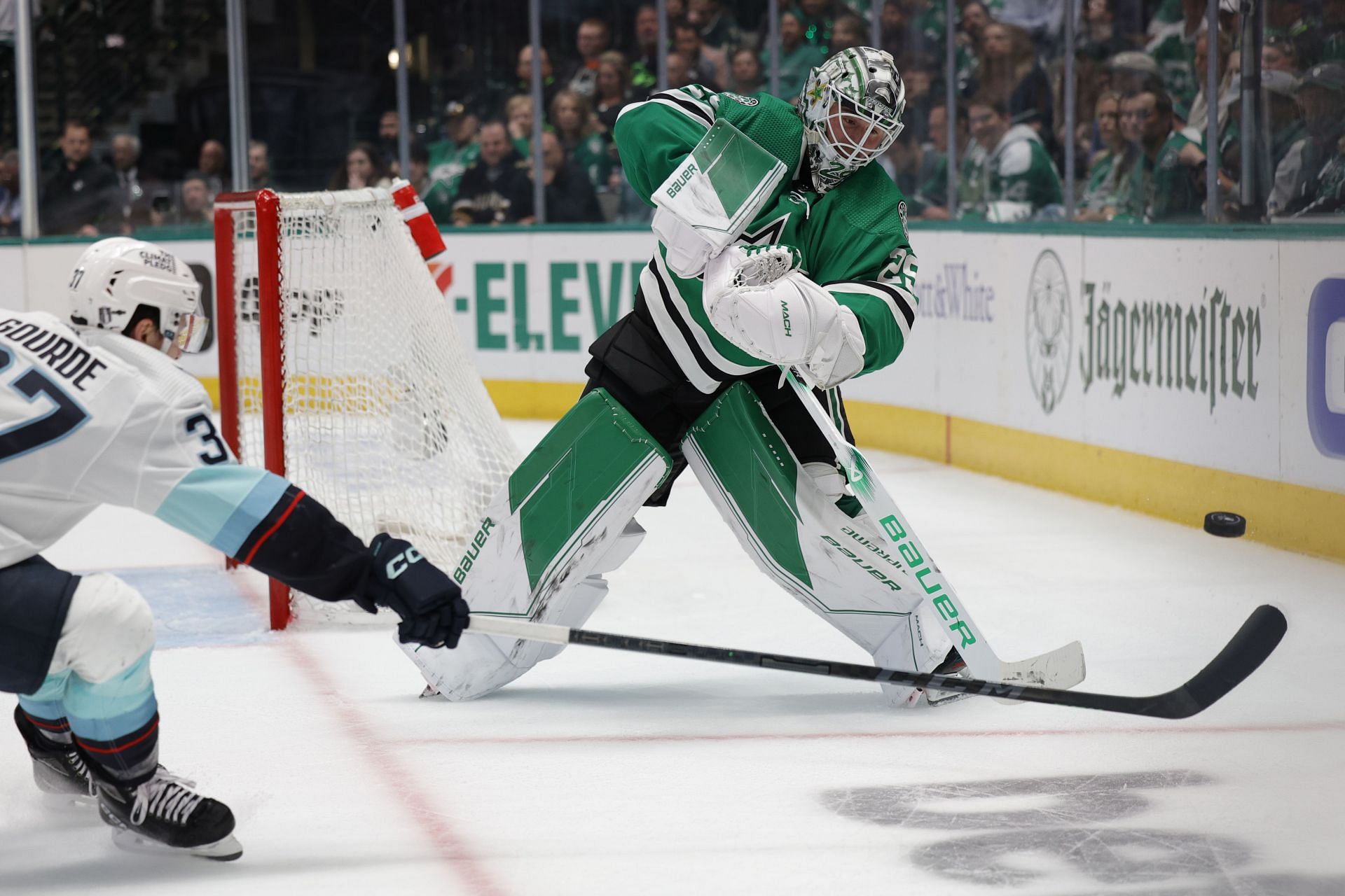 Jake Oettinger- Seattle Kraken v Dallas Stars - Game Five