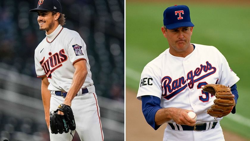 Hall of Fame Pitcher Nolan Ryan in His Texas Rangers Uniform in a