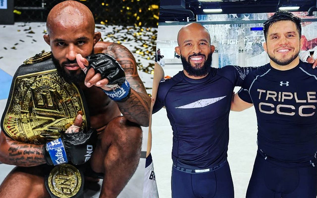 Demetrious Johnson (L) and Henry Cejudo (R) | Photo credit: ONE Championship