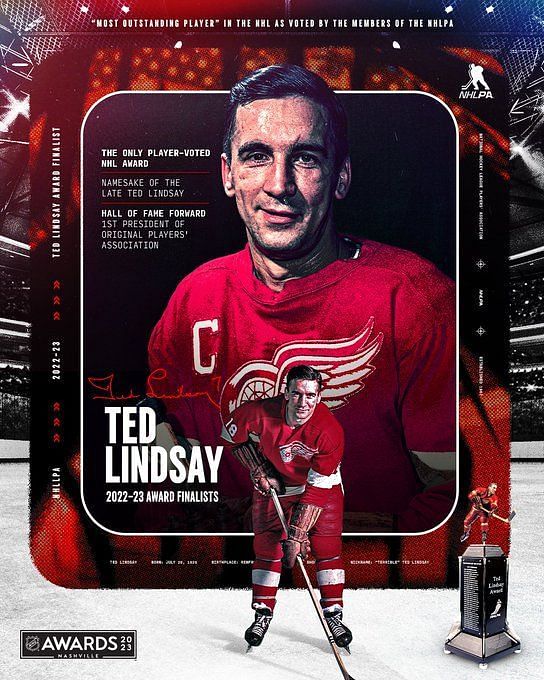 NHL Announces Three Finalists For Ted Lindsay Award