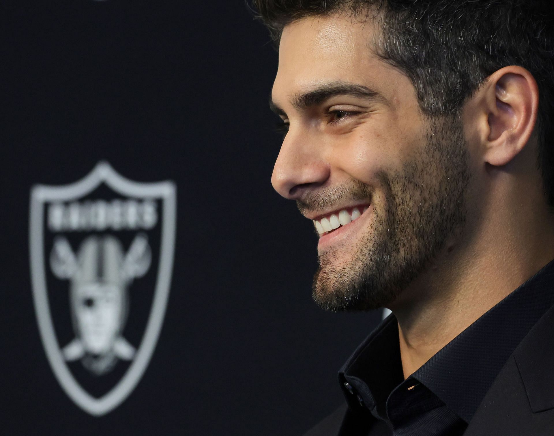 Las Vegas Raiders Introduce Jimmy Garoppolo