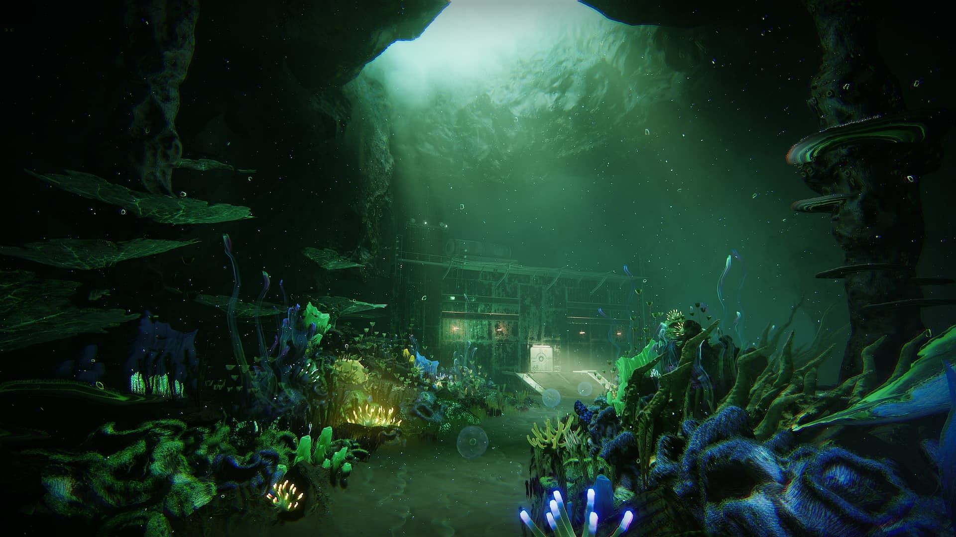 The sea floor on Titan (Image via Bungie)