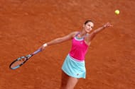 Karolina Pliskova at the 2023 Italian Open.