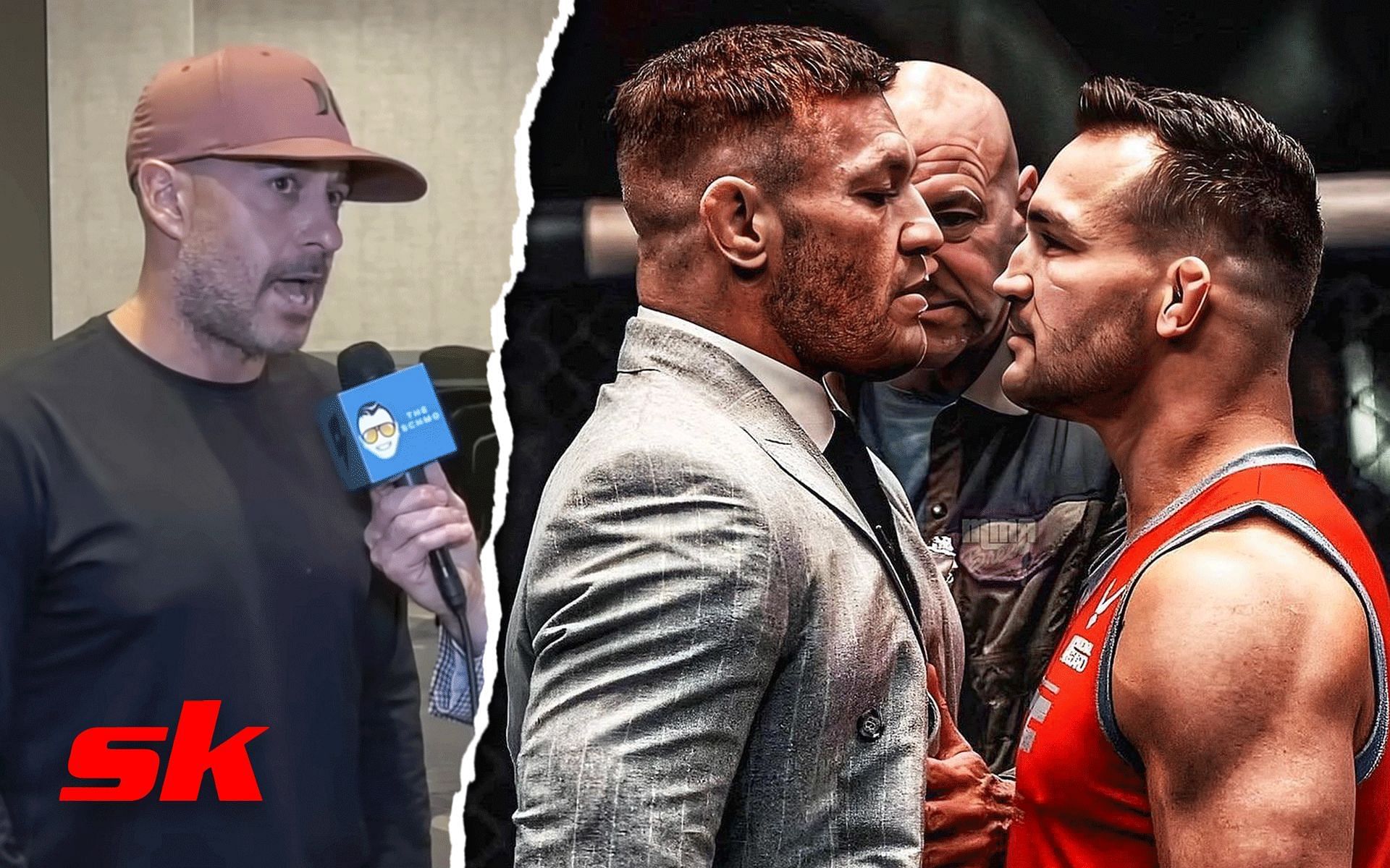 Jon Anik offers timeline of Conor McGregor vs. Michael Chandler bout [Images via: The Schmo | YouTube and @elrocktagono on Twitter]
