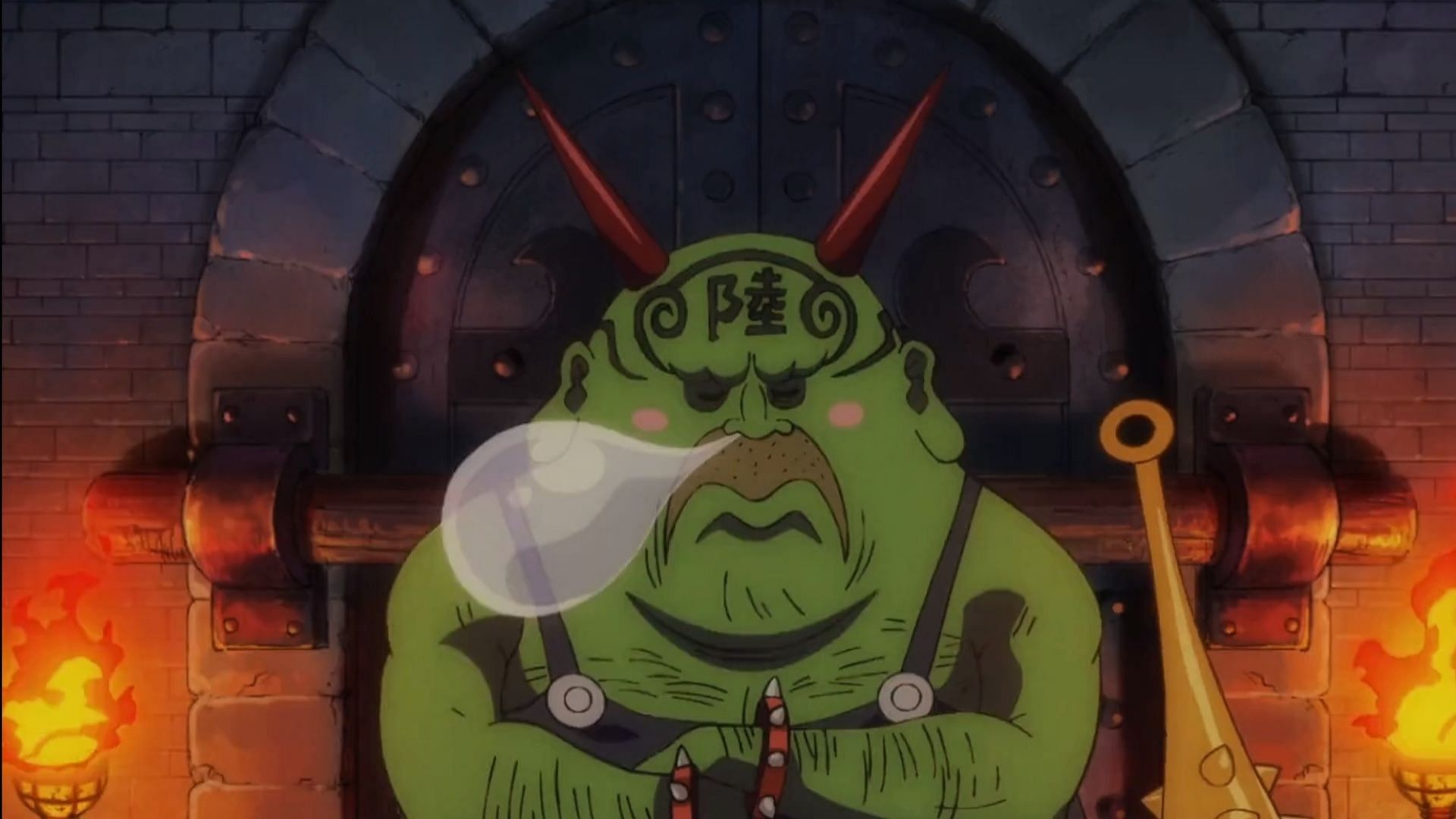 Rokki as seen in One Piece episode 1063 (Image via Toei)