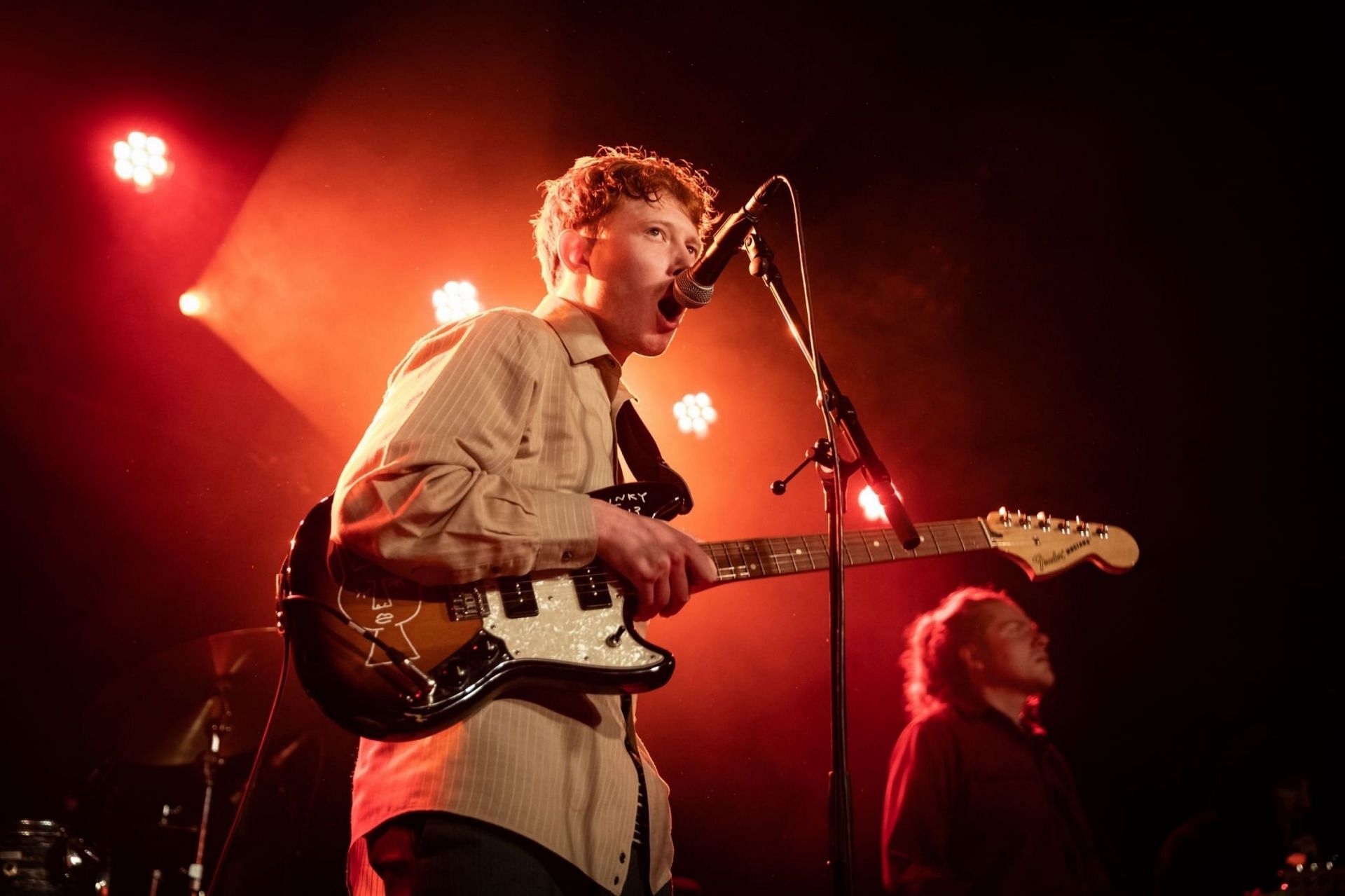 King Krule performs at Beckett Student Union on February 24, 2020 in Leeds, England. (Image via Getty Images)