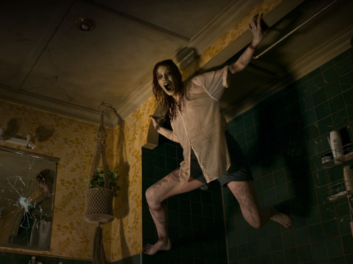A still from Evil Dead Rise (Image Via Rotten Tomatoes)