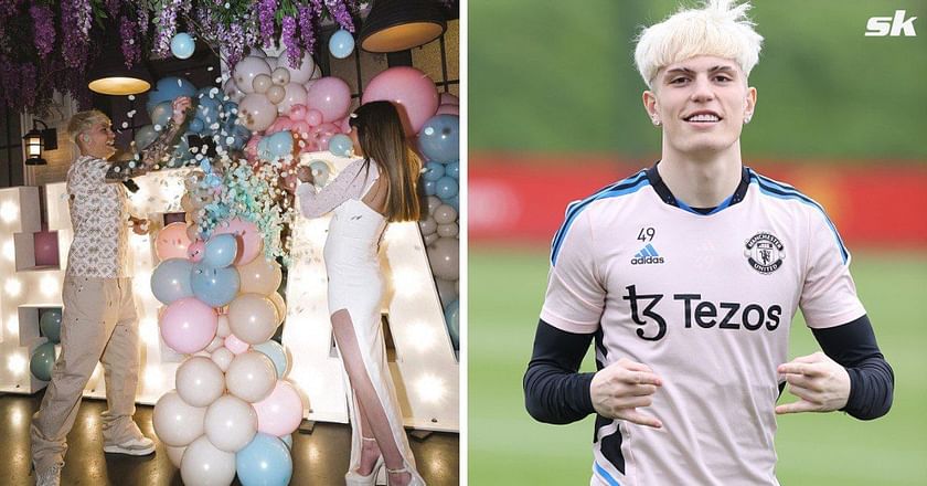 We can't explain how we feel" - Manchester United attacker Alejandro  Garnacho announces he and partner Eva Garcia are expecting baby boy