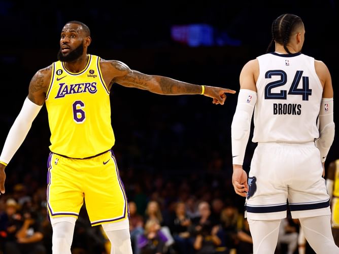 "So I'm not going to change"- Dillon Brooks has no intention to change his antics despite getting sent home by LeBron James and Lakers