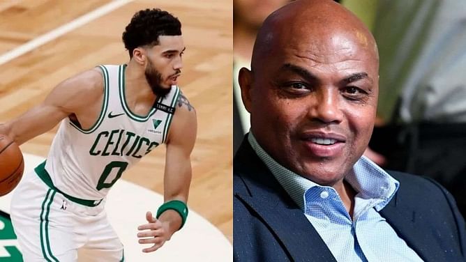 "DOES THAT SAY BAHAMAS?!" - Charles Barkley mocks Jayson Tatum's pregame outfit ahead of Game 4