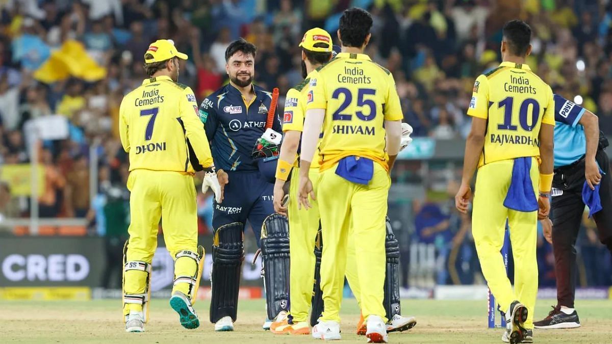 GT and CSK to face off in Qualifier 1 (Courtesy: IPL)