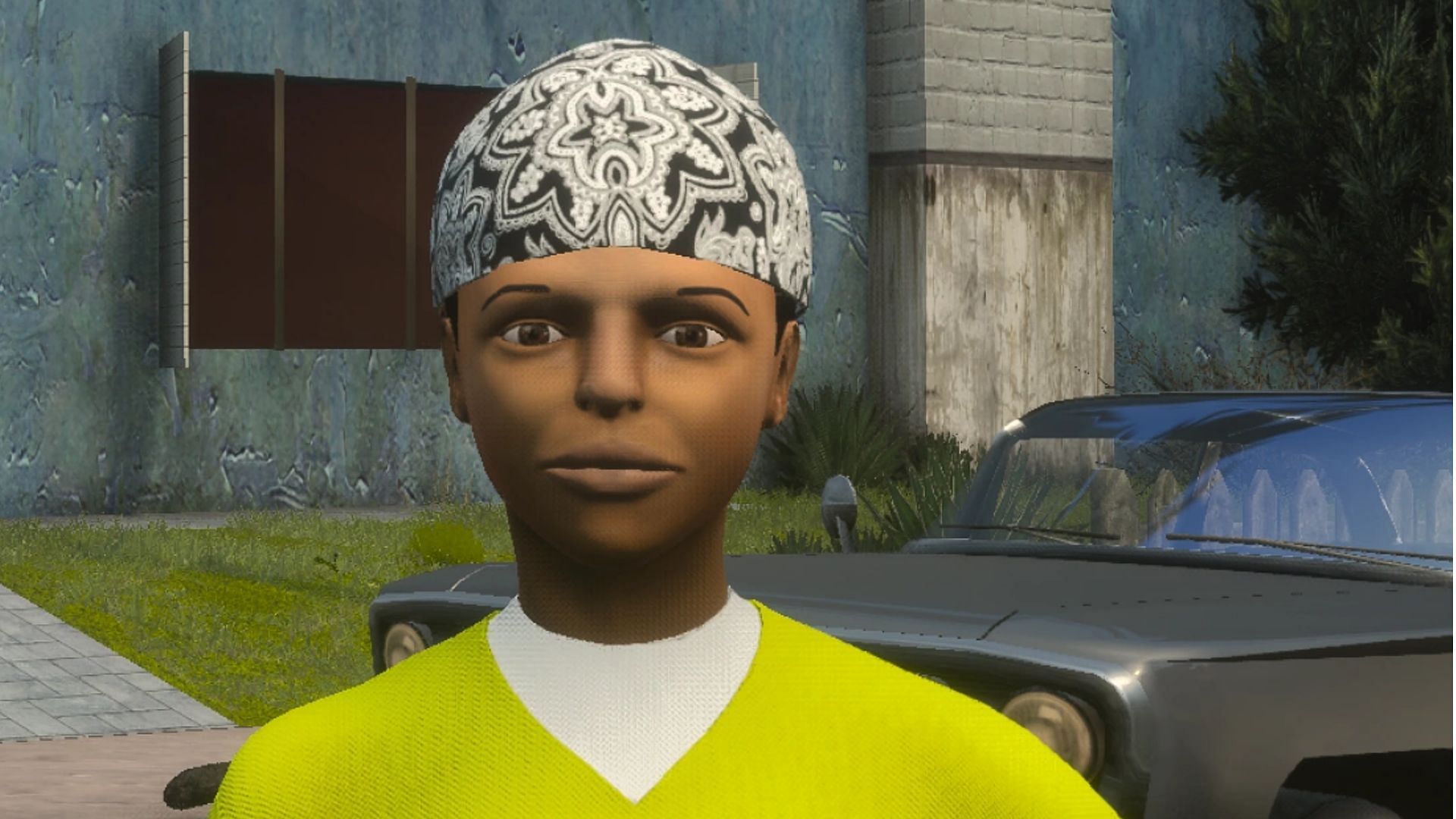 Denise looks much worse here than in the original San Andreas (Image via Rockstar Games)