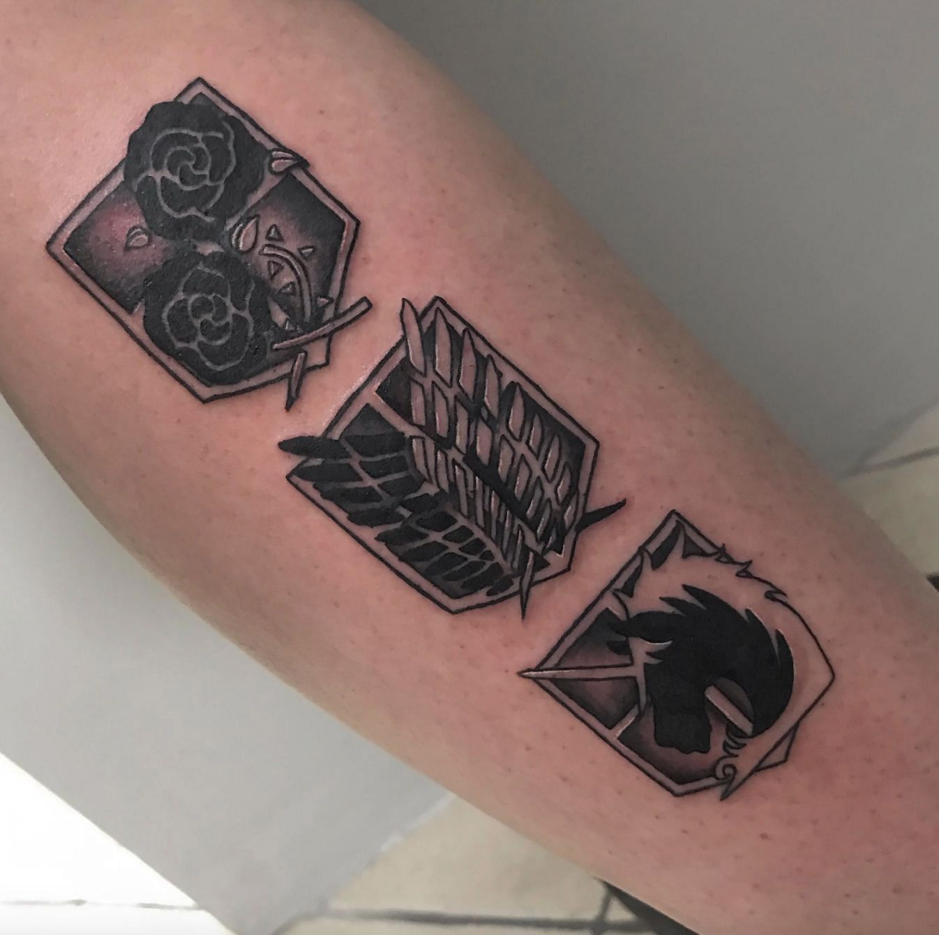 Nick on Twitter timthetatman what do you think of my eren attack titan  tattoo httpstcoosTxmwUo34  X