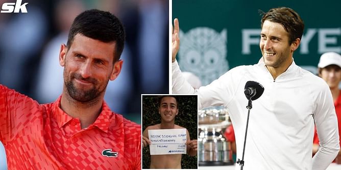Tomas Martin Etcheverry sets up 1st meeting with Novak Djokovic, 6 years after beginning tracking his rankings gap with idol