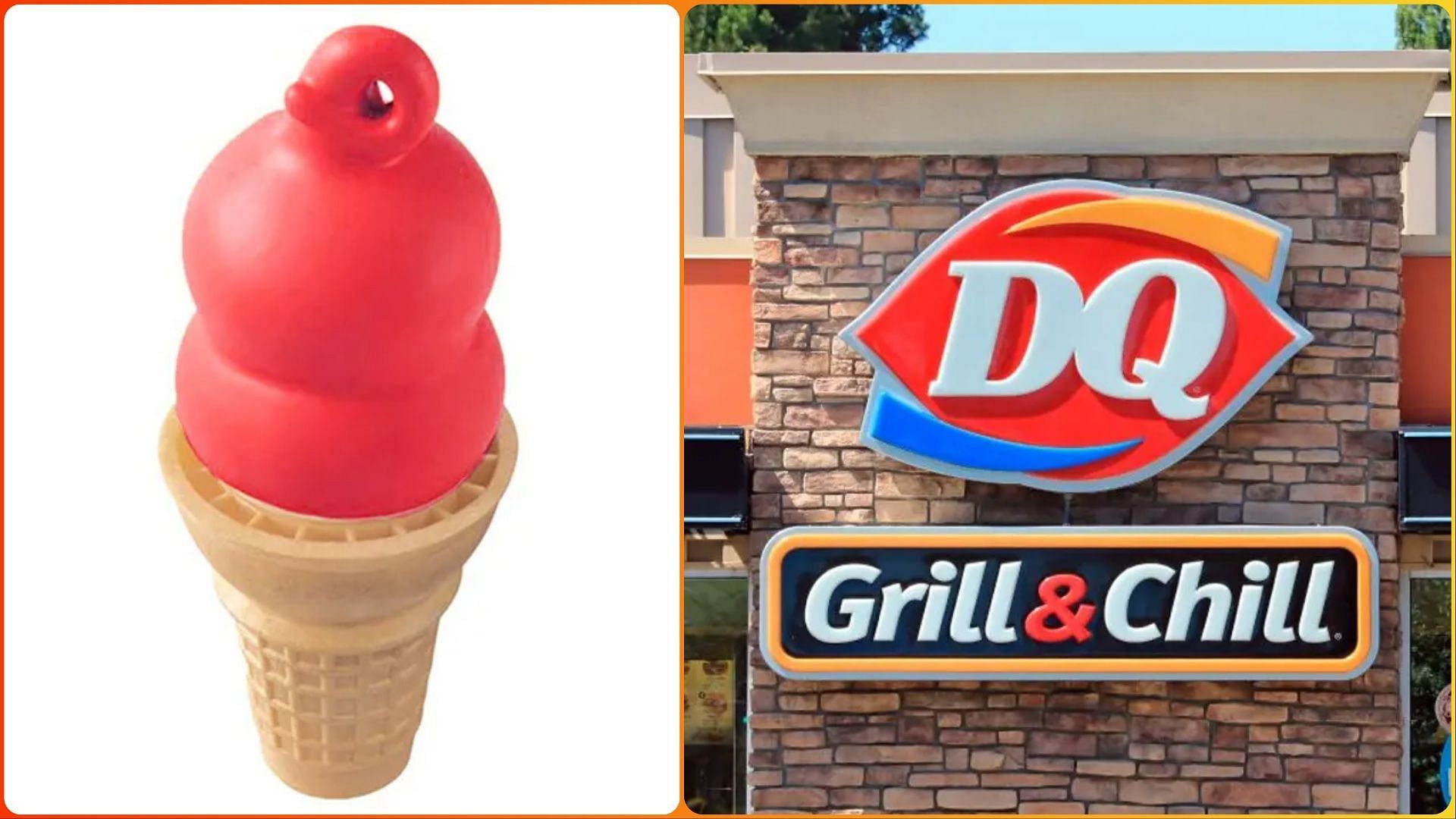 Dairy Queen announced the discontinuation of the popular Cherry-dipped cones (Image via Don &amp; Melinda Crawford/ Getty Images/ Dairy Queen)