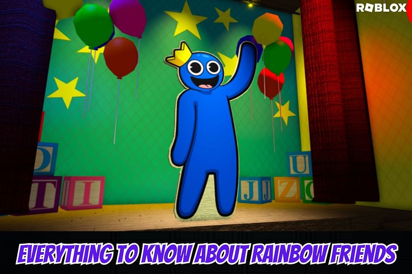 Blue vs Green (Roblox Rainbow Friends Battle) 