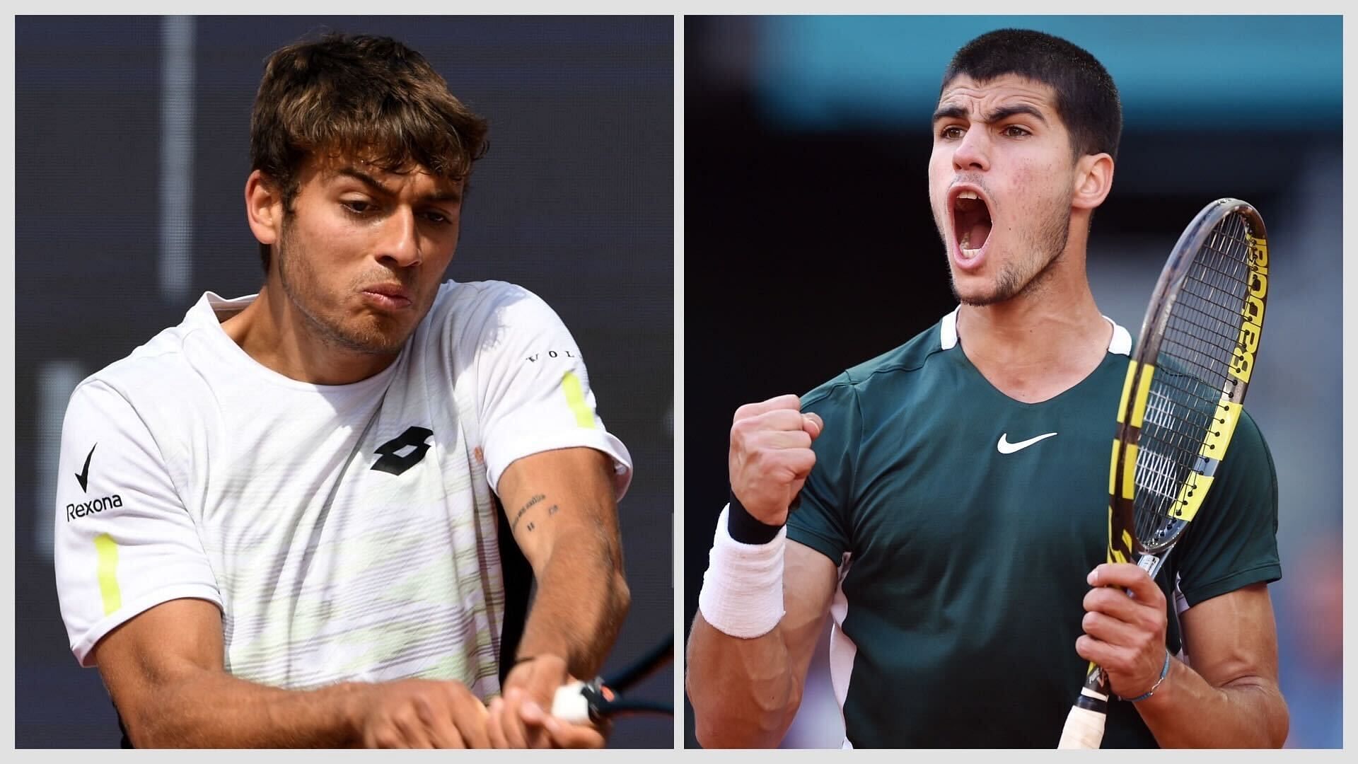 Flavio Cobolli vs Carlos Alcaraz is one of the first-round matches at the French Open.
